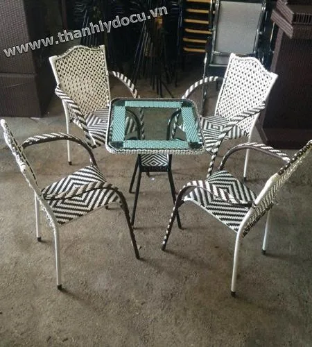 Thanh lý Bộ bàn ghế cafe giá rẻ Hà Nội