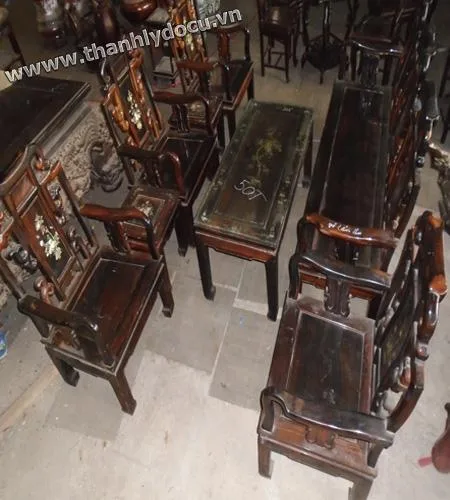 Bộ bàn ghế gỗ cẩm lai