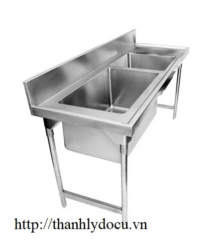 Chậu rửa inox 2 hố