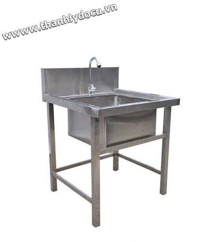 Chậu rửa inox công nghiệp 1 hố