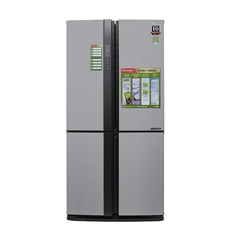 Thanh lý tủ lạnh Sharp SJ-FX680V-ST mới 90%
