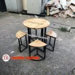bộ bàn ghế cafe thông minh