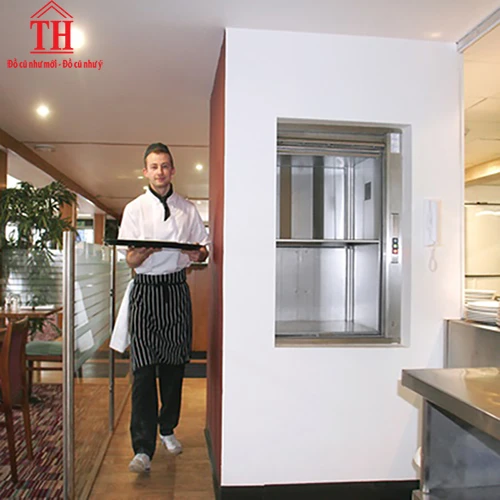 Thang tời thực phẩm 2 tầng