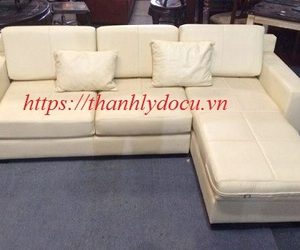 Bộ sofa góc da hiên đại