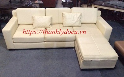 Bộ sofa góc da hiên đại