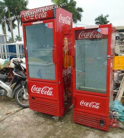 Thanh lý tủ mát coca cola dung tích 300 - 600 lít