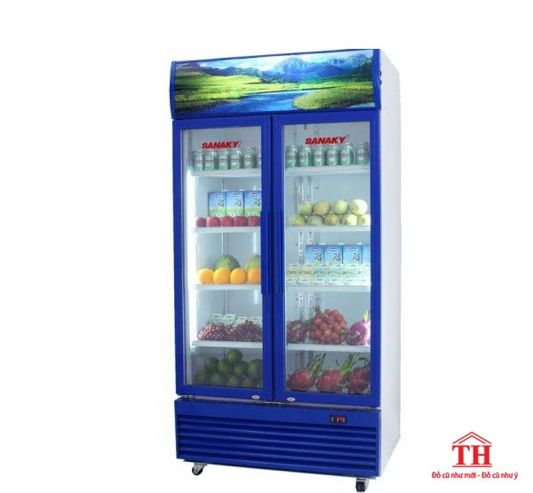 Thanh lý tủ mát siêu thị hãng Sanaky 2 cánh ngang
