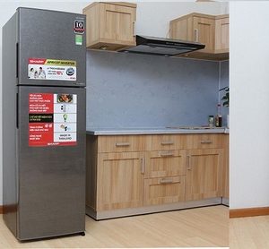 Thanh lý tủ lạnh SJ-X281E-DS mới 90%