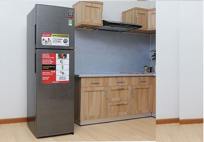 Thanh lý tủ lạnh SJ-X281E-DS mới 90%