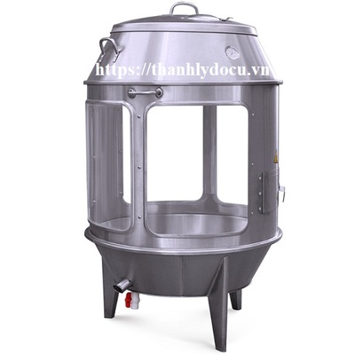 lò quay vịt có kính phi 80