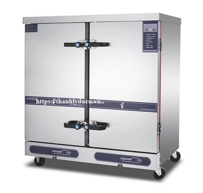 Tủ nấu cơm công nghiệp 24 khay ga