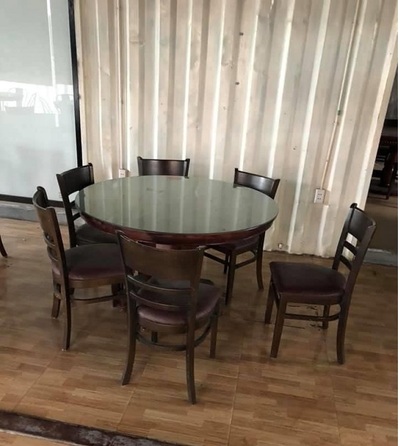 bộ bàn ăn 6 ghế