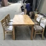 bộ bàn ghế nhà hàng bọc đệ