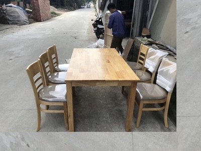 bộ bàn ghế nhà hàng bọc đệ