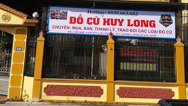 Chợ đồ cũ Huy Long Quảng Ninh
