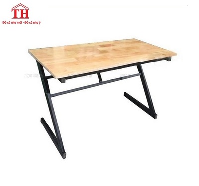 bàn làm việc chân sắt chữ Z