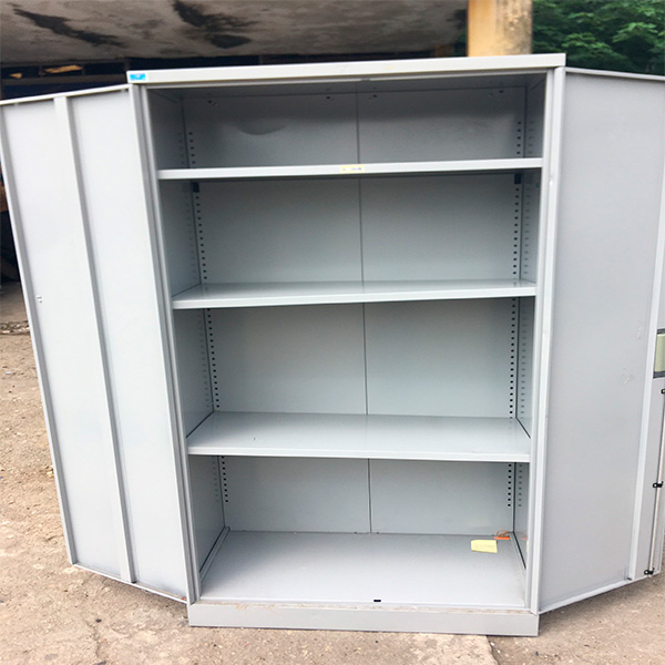 Tủ văn phòng cánh sắt 4 ngăn - Ảnh 3