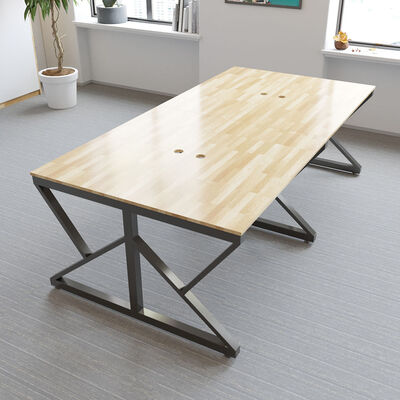 Cụm bàn làm việc 4 chỗ chân chữ K