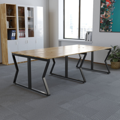 Cụm bàn làm việc 4 chỗ chẫn chữ M