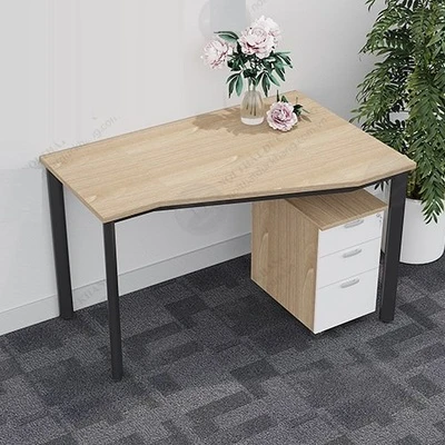 bàn làm việc chân sắt cách điệu