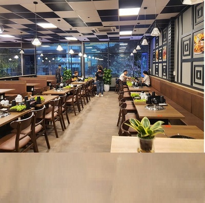 Bộ bàn lẩu nướng không khói hút âm TT01