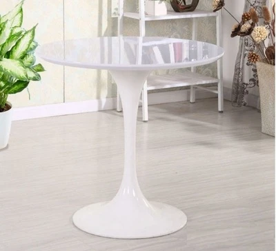Bàn cafe Tulip TT03 trắng mới