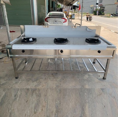 Bếp á công nghiệp 3 họng