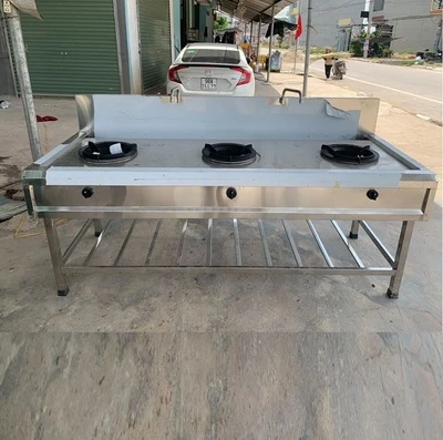 Bếp á công nghiệp 3 họng