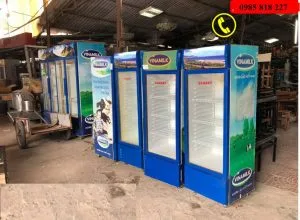thanh lý tủ mát Sanaky 250lít cũ