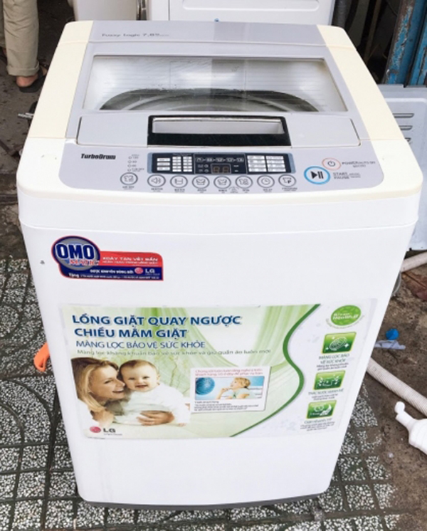 Máy giặt LG với mức giá 3 triệu đồng dành riêng cho gia đình 3-4 người