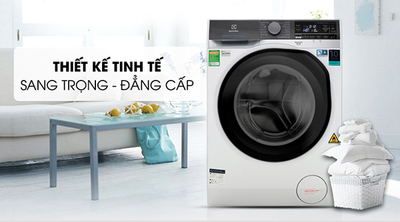 Máy giặt sấy Electrolux với nhiều ưu điểm vượt trội, tiết kiệm thời gian cho hộ gia đình Việt