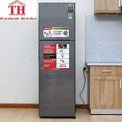 Tủ lạnh Sharp J-TECH SJ-X281E-SL 271L