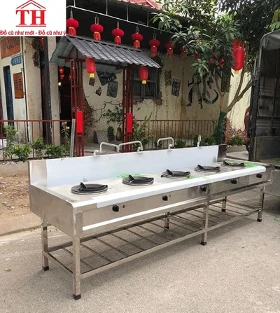 Bếp á công nghiệp 5 họng