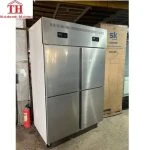 Tủ đông inox 4 cánh 900L