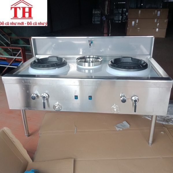 Bếp Á quạt thổi họng gang