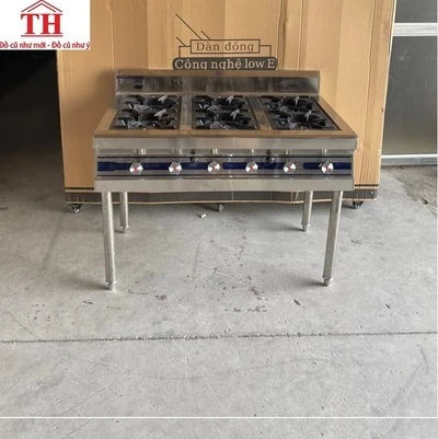 Bếp Âu 6 họng chân cao