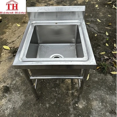 Chậu rửa công nghiệp 1 hố TQ