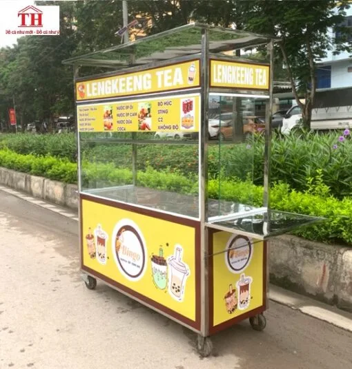 Xe bán trà sữa 2m – ảnh 2