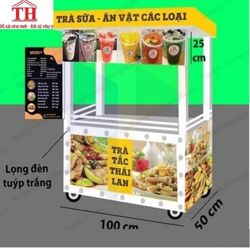 Xe bán trà sữa nhỏ gọn – ảnh 2