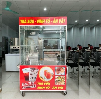 Xe bán trà sữa 1.15m