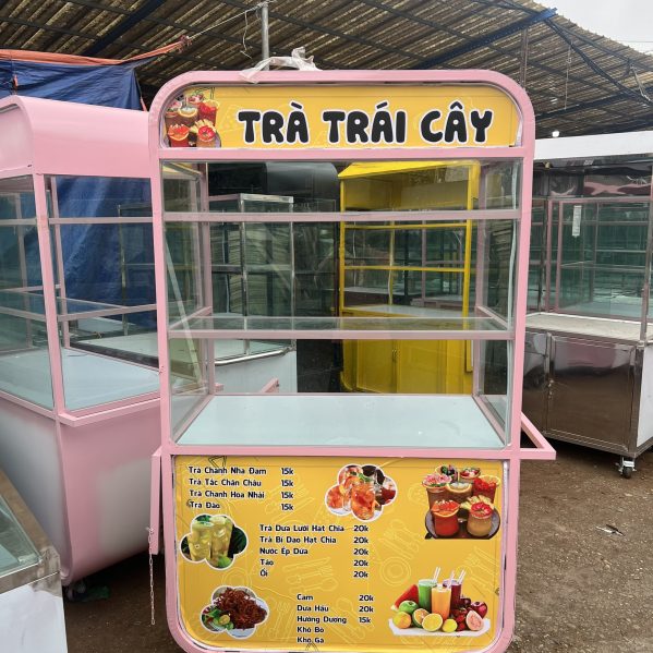 Xe bán trà sữa 1.2m