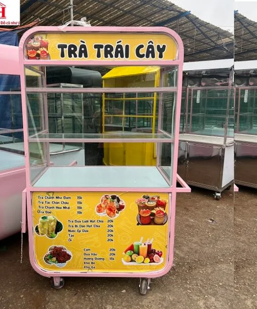 Xe bán trà sữa 1.2m