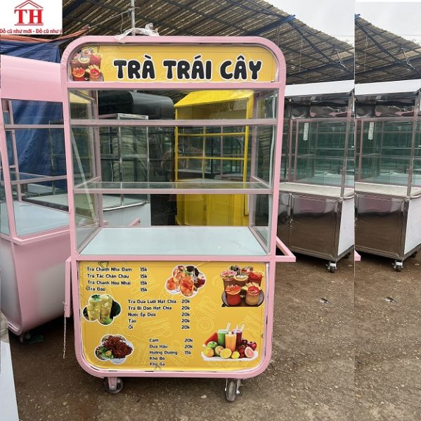 Xe bán trà sữa 1.2m