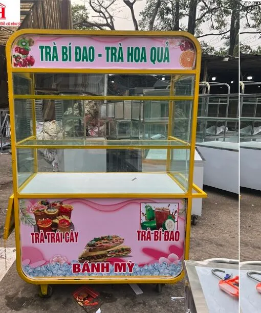 Xe bán trà trái cây 1.2m