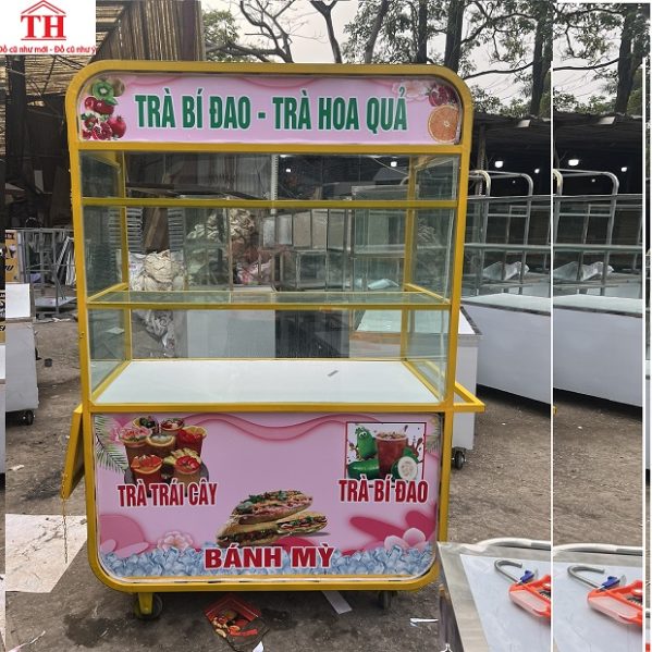 Xe bán trà trái cây 1.2m