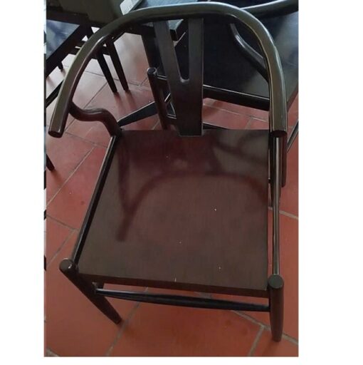 Bàn ghế nhà hàng chân sắt 2 trụ – ảnh 3