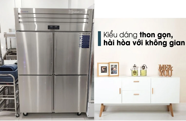 Tủ đông đứng lựa chọn tối ưu cho không gian nhỏ