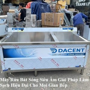 máy rửa bát sóng siêu âm công nghiệp