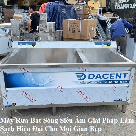 Máy Rửa Bát Sóng Siêu Âm Là Gì? Giải Pháp Làm Sạch Hiện Đại Cho Mọi Gian Bếp!