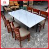 Bộ bàn ăn mặt đá 6 ghế cabin